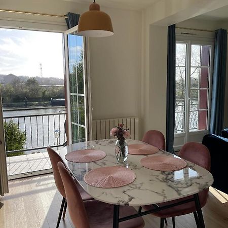 Ambiance Seine, Appartement Surplombant La Seine -51 M2, Anemone- Thomery Eksteriør billede